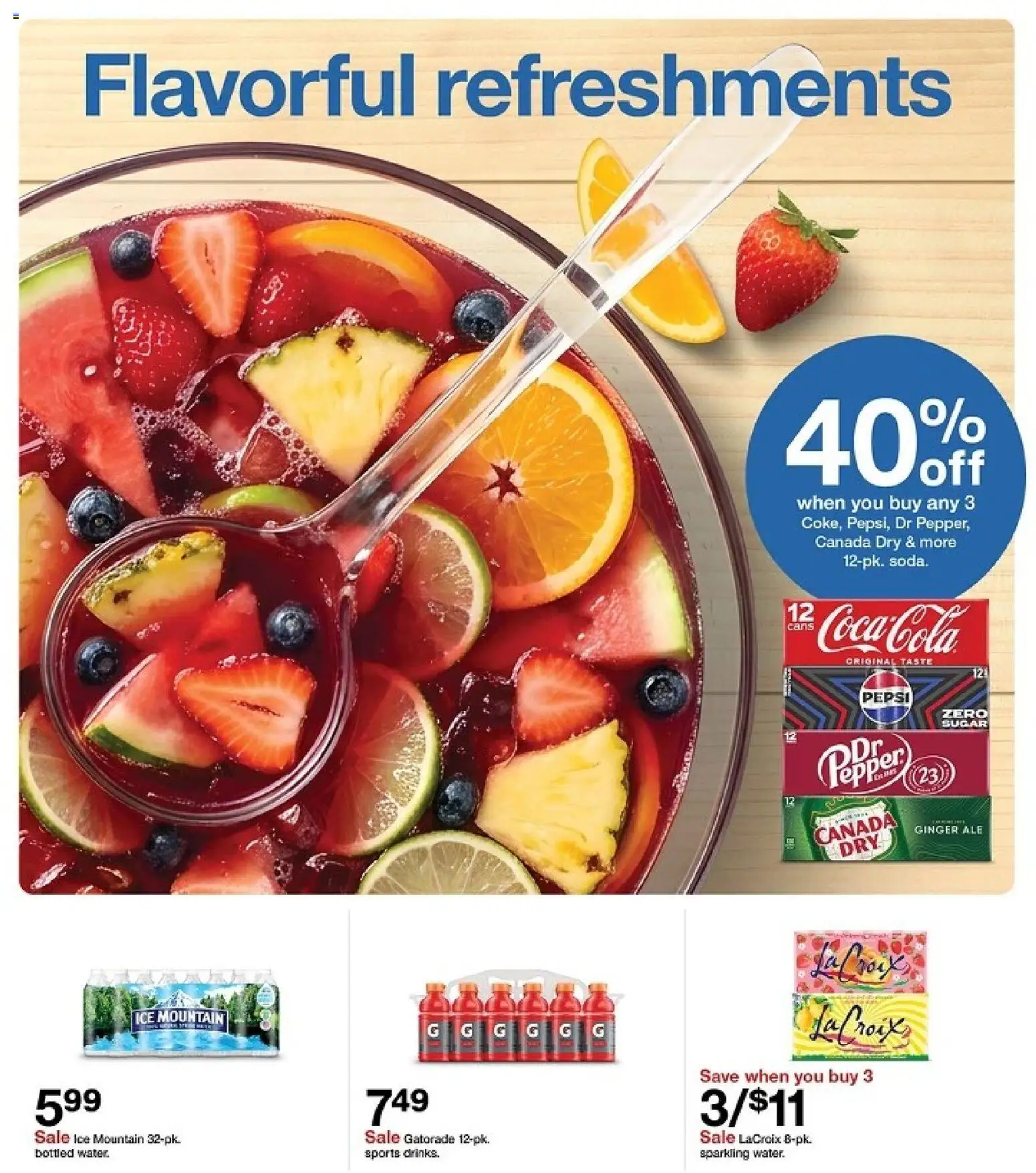 Target Weekly Ad - valid from 08/30/2026 | Page: 9 | Products: Ginger, Pepper, Ice, Pepsi