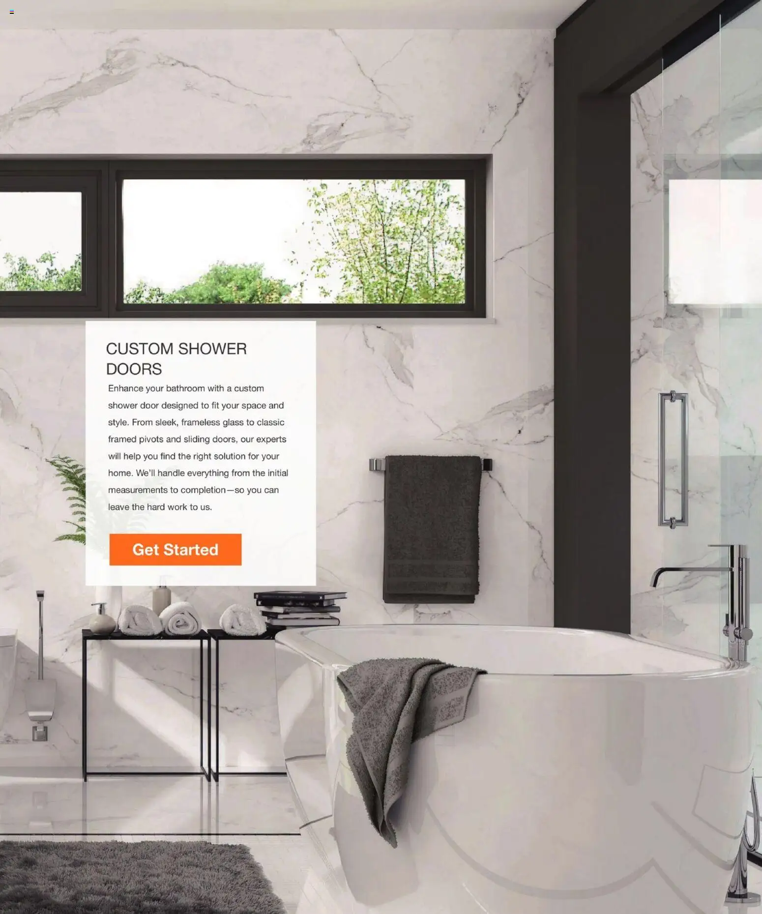 Home Depot Home Services Catalog - valid from 09/17/2026 | Page: 16 | Products: Doors, Shower, Shower Door