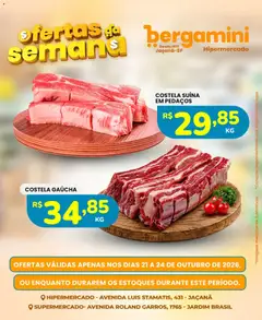 Supermercado Bergamini - Ofertas da semana - Pré-Visualização do folheto da loja Supermercado Bergamini, válido de 21/10/2026