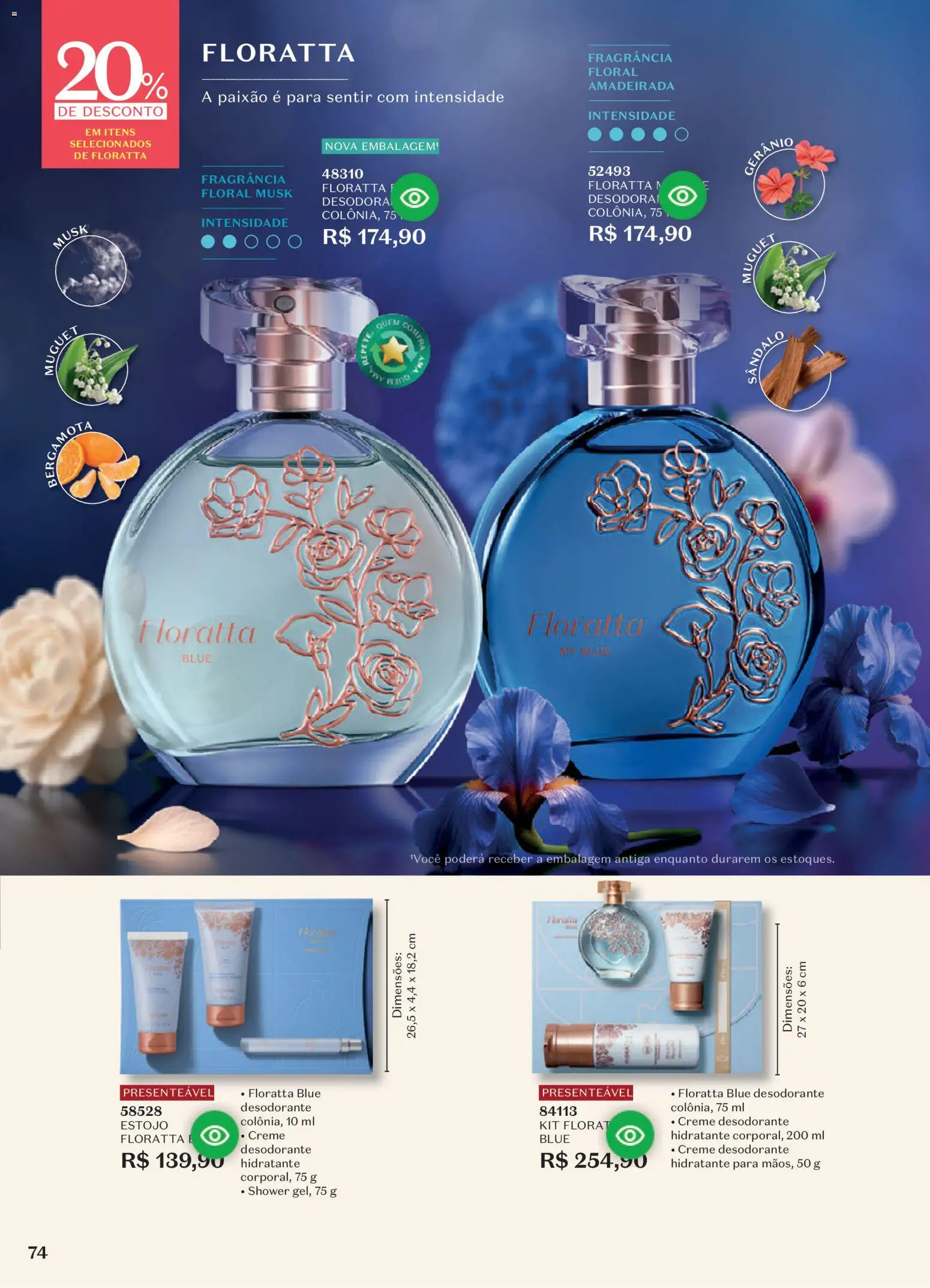 O Boticário Folheto - válido de 10/08/2026 | Página: 78 | Produtos: Fragrância, Desodorante, Creme
