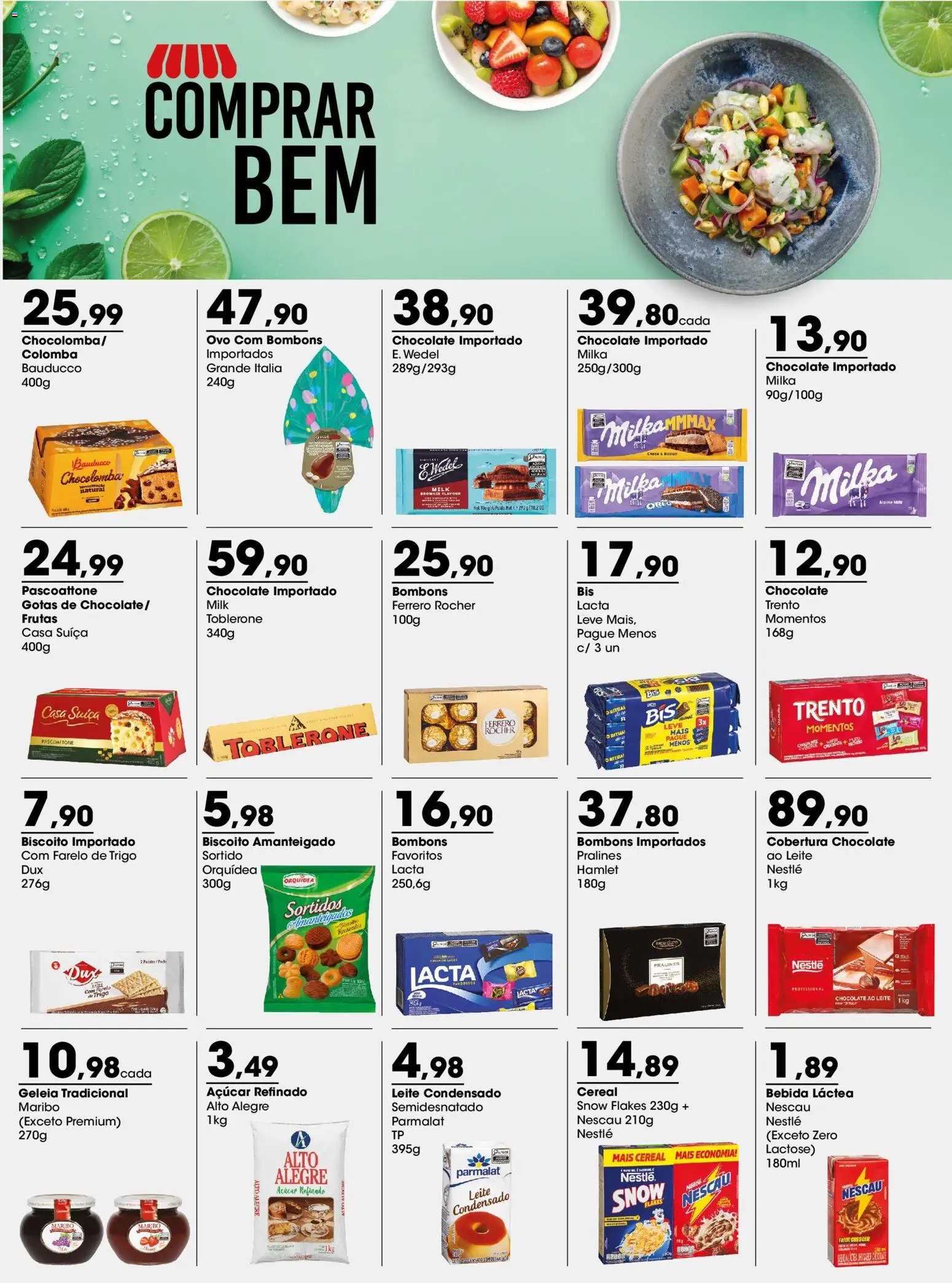 Zaffari Folheto - válido de 09.03.2026 | Página: 1 | Produtos: Pó, Nescau, Geleia, Açúcar