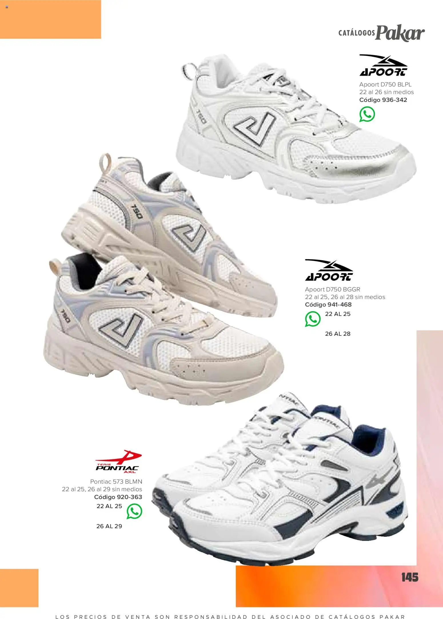 Shoes Collection PAKAR catálogo 2026 PDF (Julio) — page 144