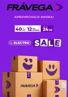 Vista previa Frávega ofertas válido desde el 01/08/2026