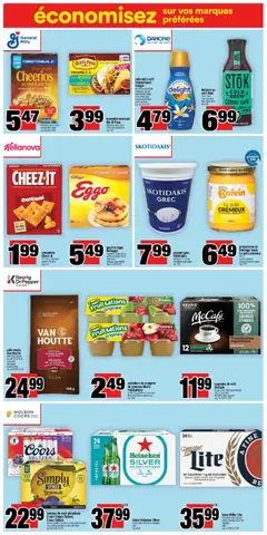 Preview of Super C weekly flyer / circulaire from shop Super C valid from Jul 9, 2026 | Page: 9 | Products: Cheese, Yogurt, Coffee, Beer