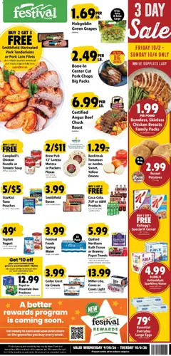 Preview of Festival Foods weekly ads valid from 09/30/2026