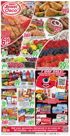 Preview of Jewel Osco weekly ads valid from 07/22/2026 | Page: 1