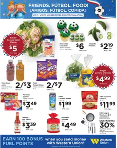 Preview of King Soopers weekly ads valid from 07/08/2026 | Page: 14 | Products: Bakery, Chips, Sauce, Grill