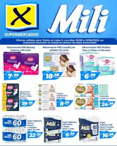 X Supermercados ofertas Mili - Pré-Visualização do folheto da loja X Supermercados, válido de 05.06.2026
