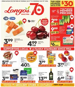 Preview of Longo's weekly flyer / circulaire from shop Longo's valid from Jul 9, 2026