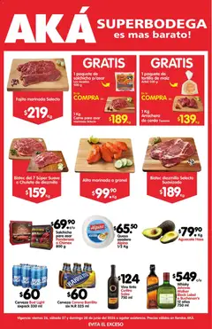 Vista previa de Arteli folleto Carnita Asada Aká Superbodegas, nuevo folleto de la tienda, válido en México a partir del 26/06/2026