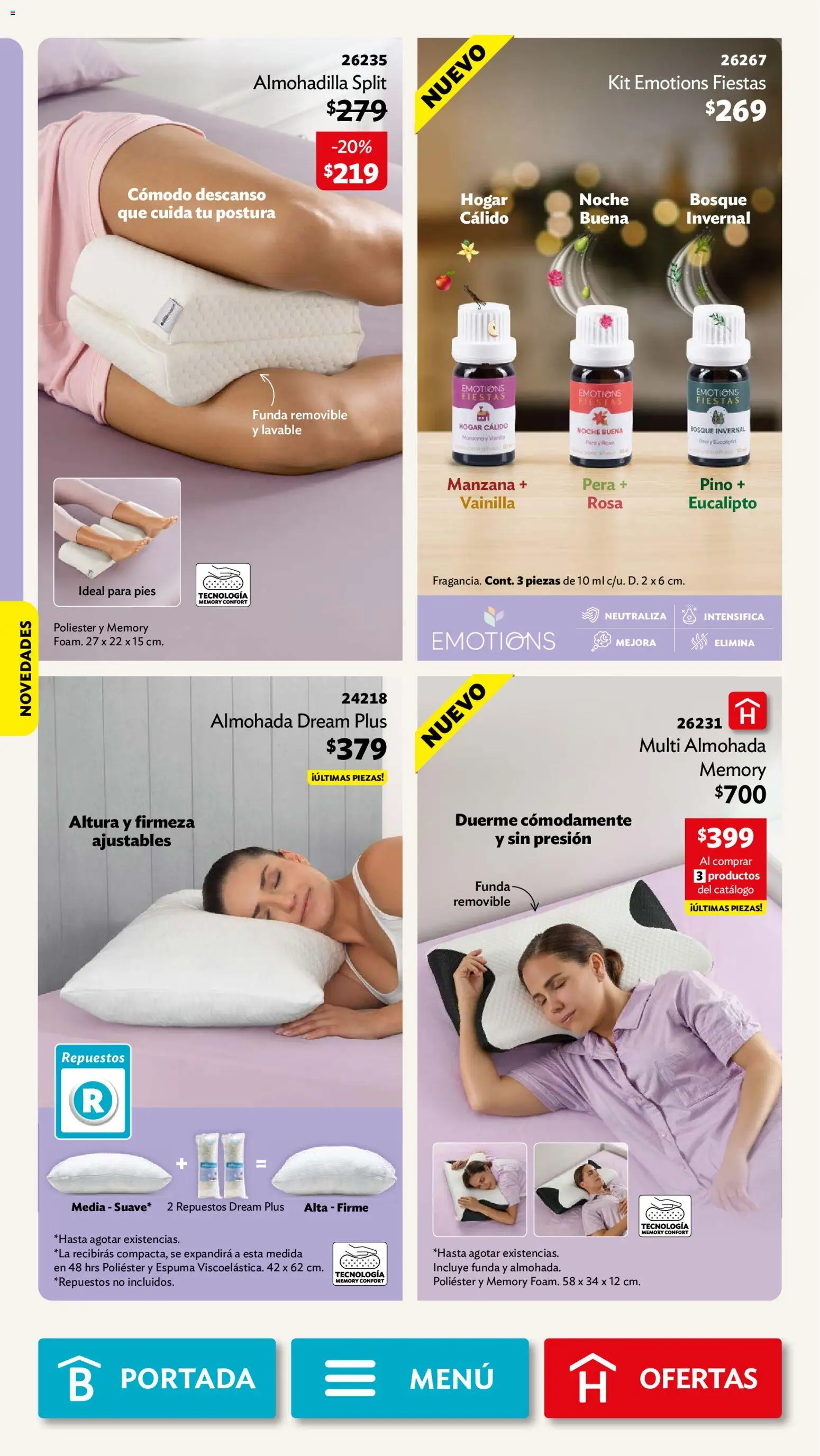 Nuevas ofertas de Betterware válidas en toda la República Mexicana desde el 02/11/2026. ¡Encuentra las mejores ofertas en Betterware campaña 11 2026! | Página: 74