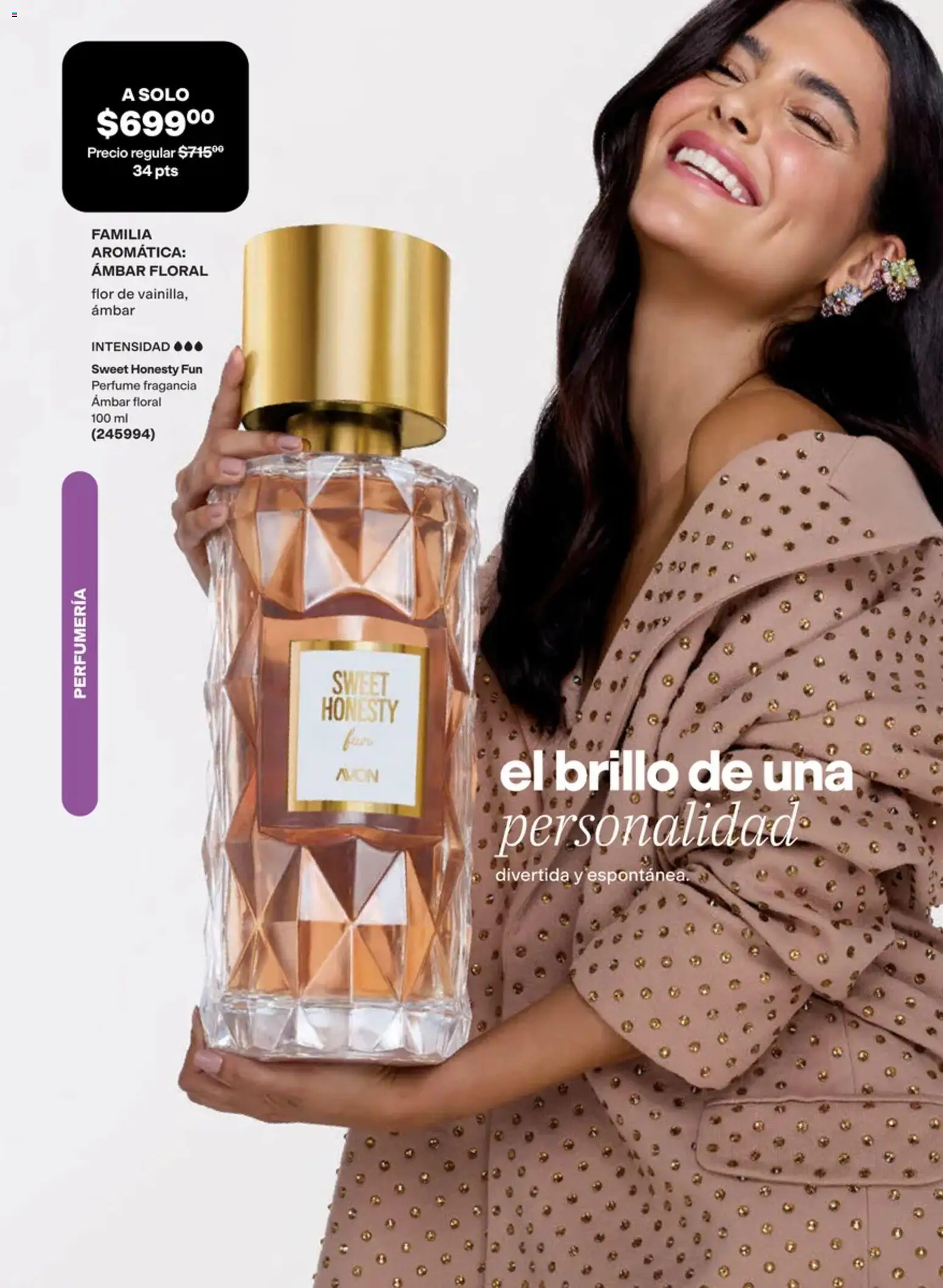 Nuevas ofertas de AVON válidas en toda la República Mexicana desde el 02/10/2026. ¡Encuentra las mejores ofertas en AVON campaña 15 2026! | Página: 50 | Productos: Brillo, Perfume, Fragancia