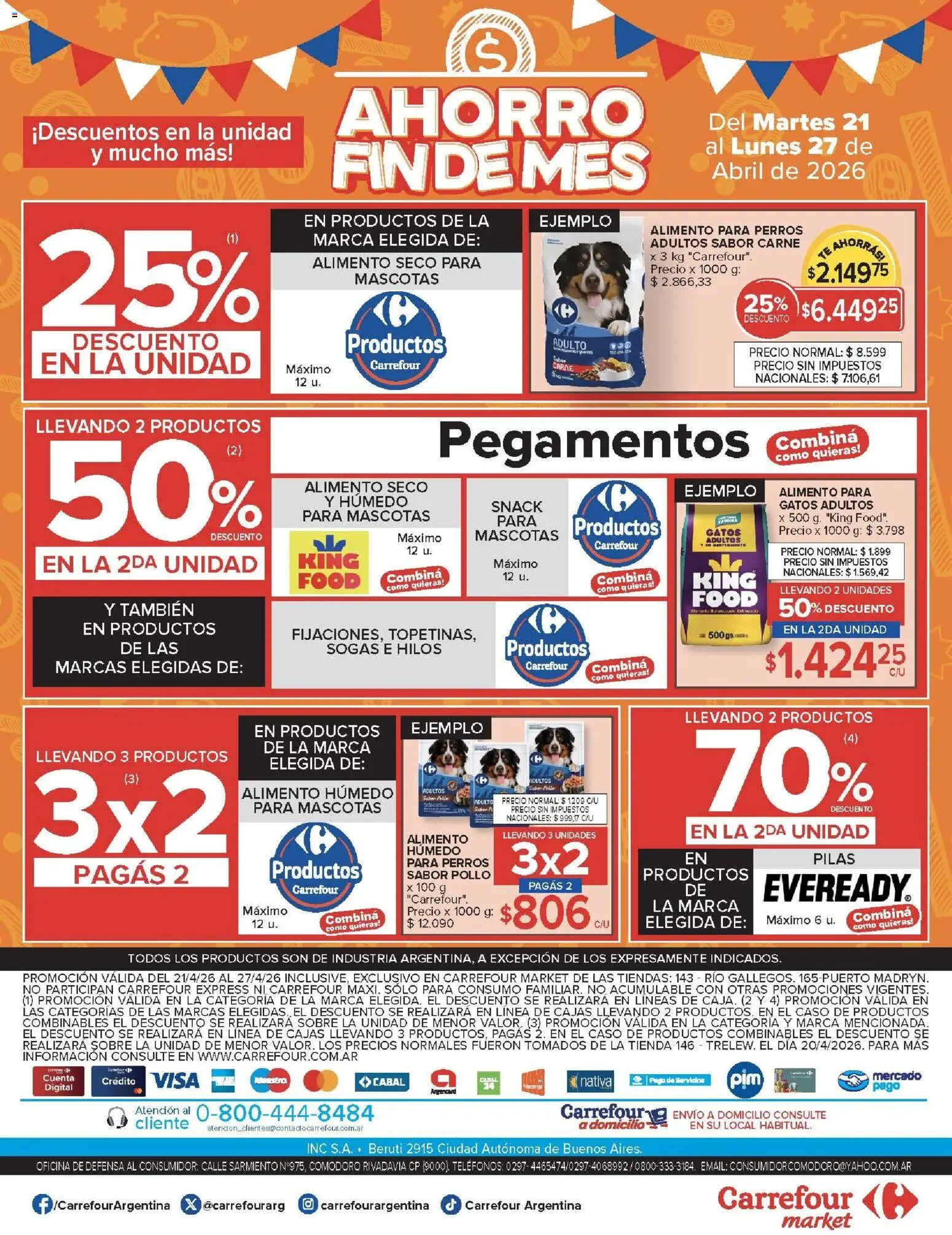 Carrefour Market - Carrefour Market  │ válido desde el 21.04.2026 | Página: 16 | Productos: Caso, Sobre, Pollo, Té
