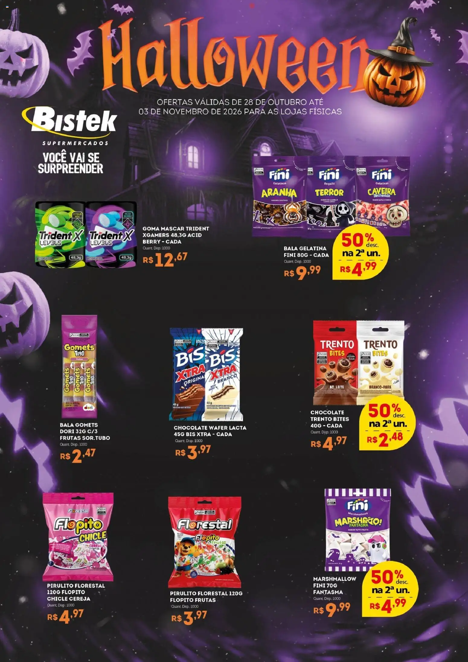 Bistek Supermercados Folheto - válido de 28/10/2026 | Página: 1
