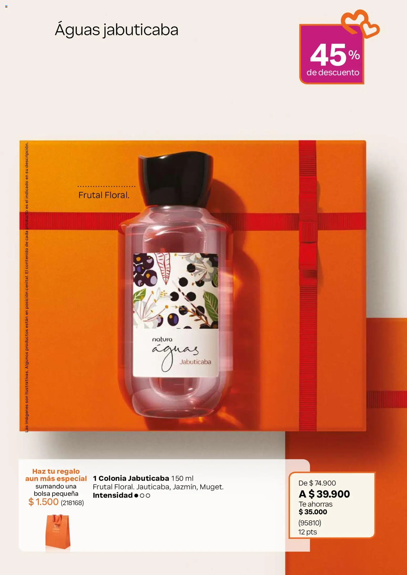 Natura revista - valida desde el 22/07/2026 | Página: 18 | Productos: Agua, Té, Bolsa