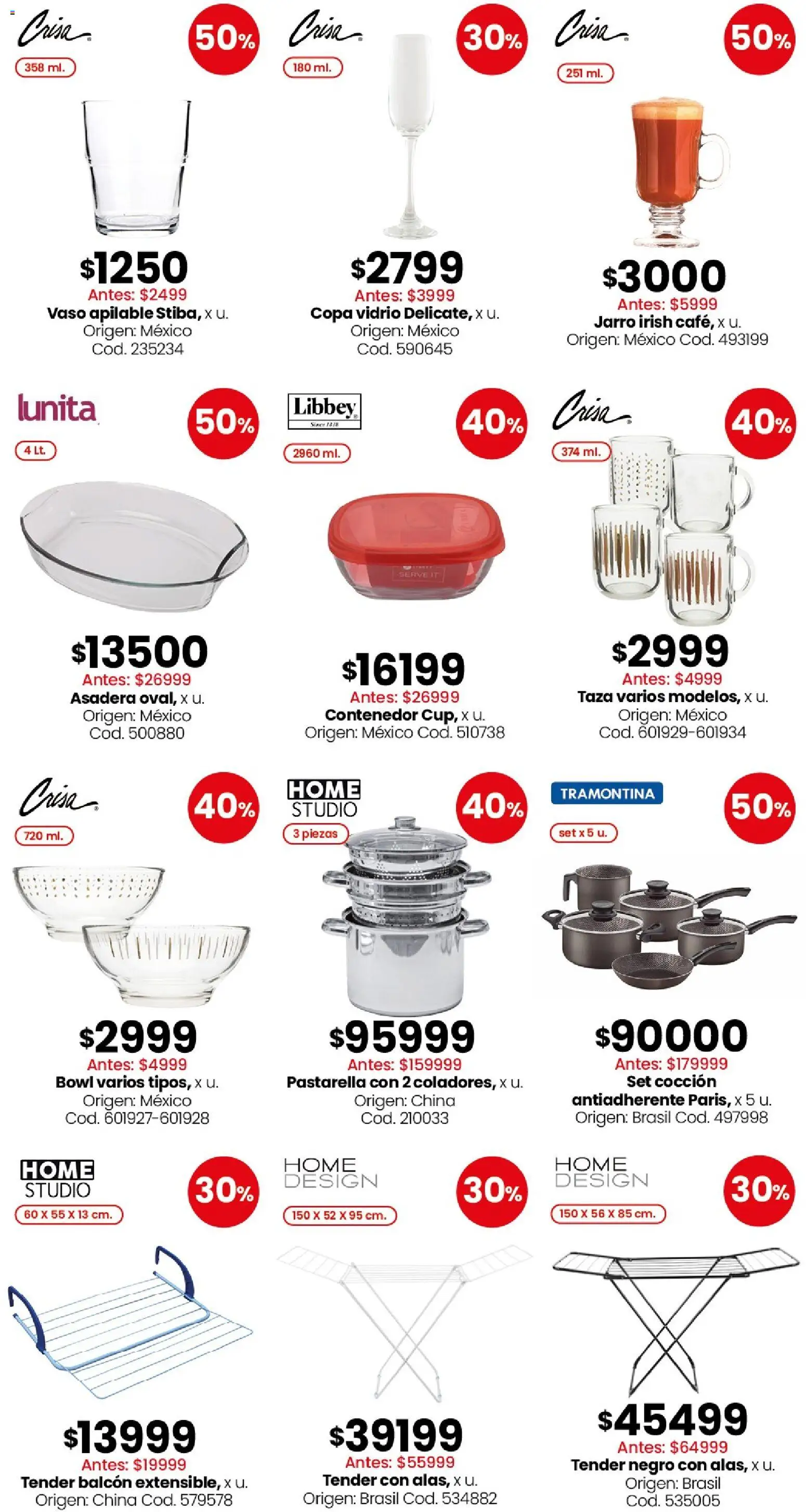 Coto - Bazar, deco, aire libre y mascotas │ válido desde el 08.06.2026 | Página: 2 | Productos: Bowl, Asadera, Tender, Taza