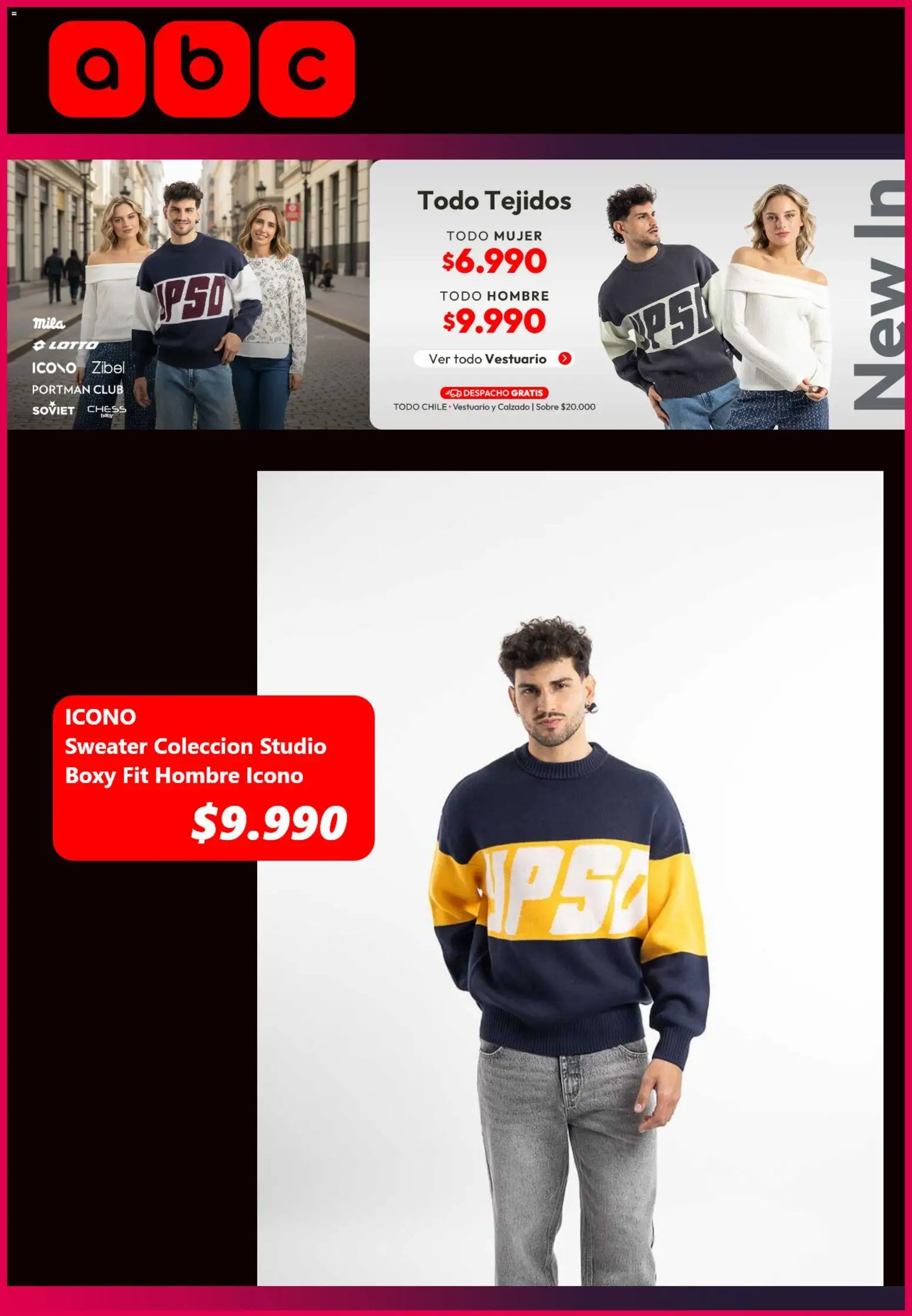 ABC Ofertas │ válido desde el 24.08.2026 | Página: 5 | Productos: Sweater, Sobre