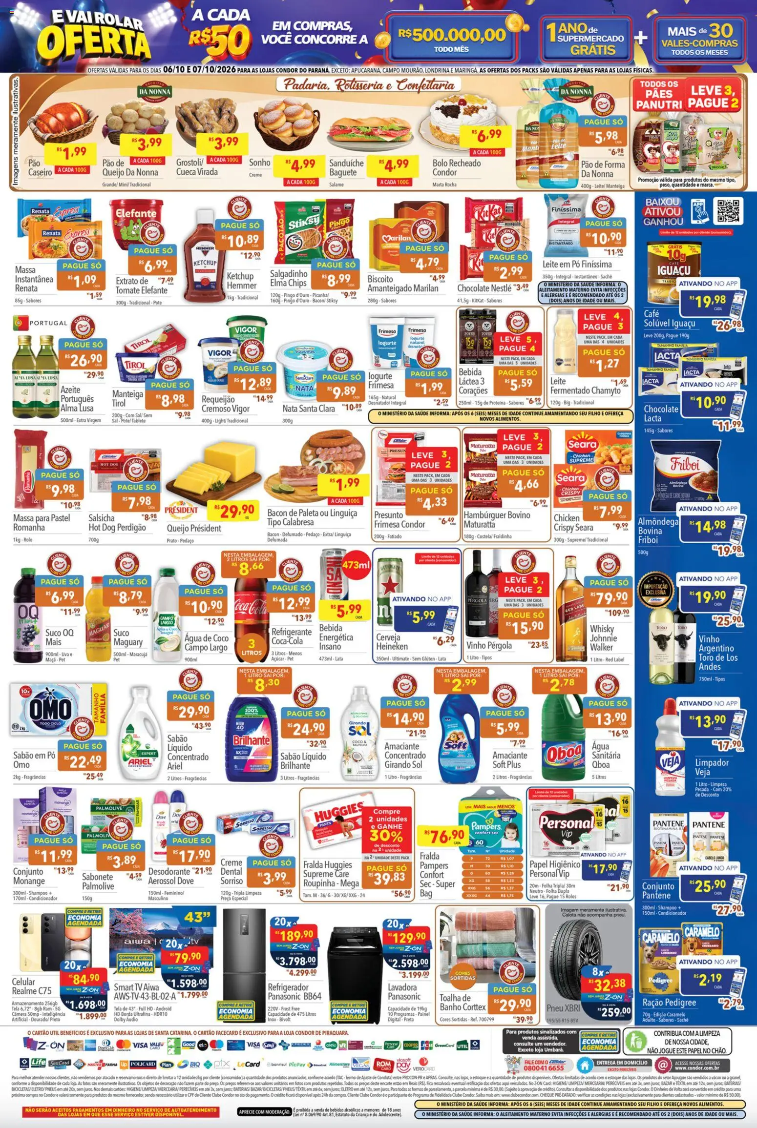 Supermercados Condor Folheto - válido de 06/10/2026 | Página: 2
