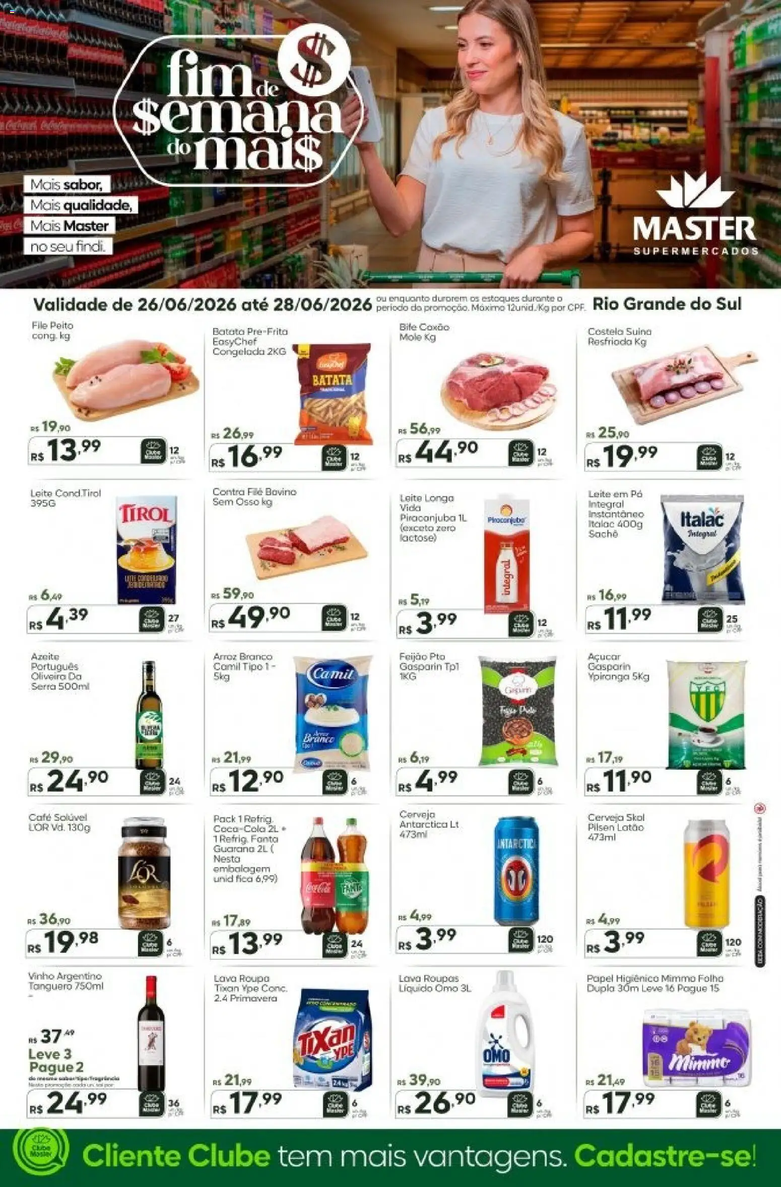 Master Folheto - válido de 26/06/2026 | Página: 1