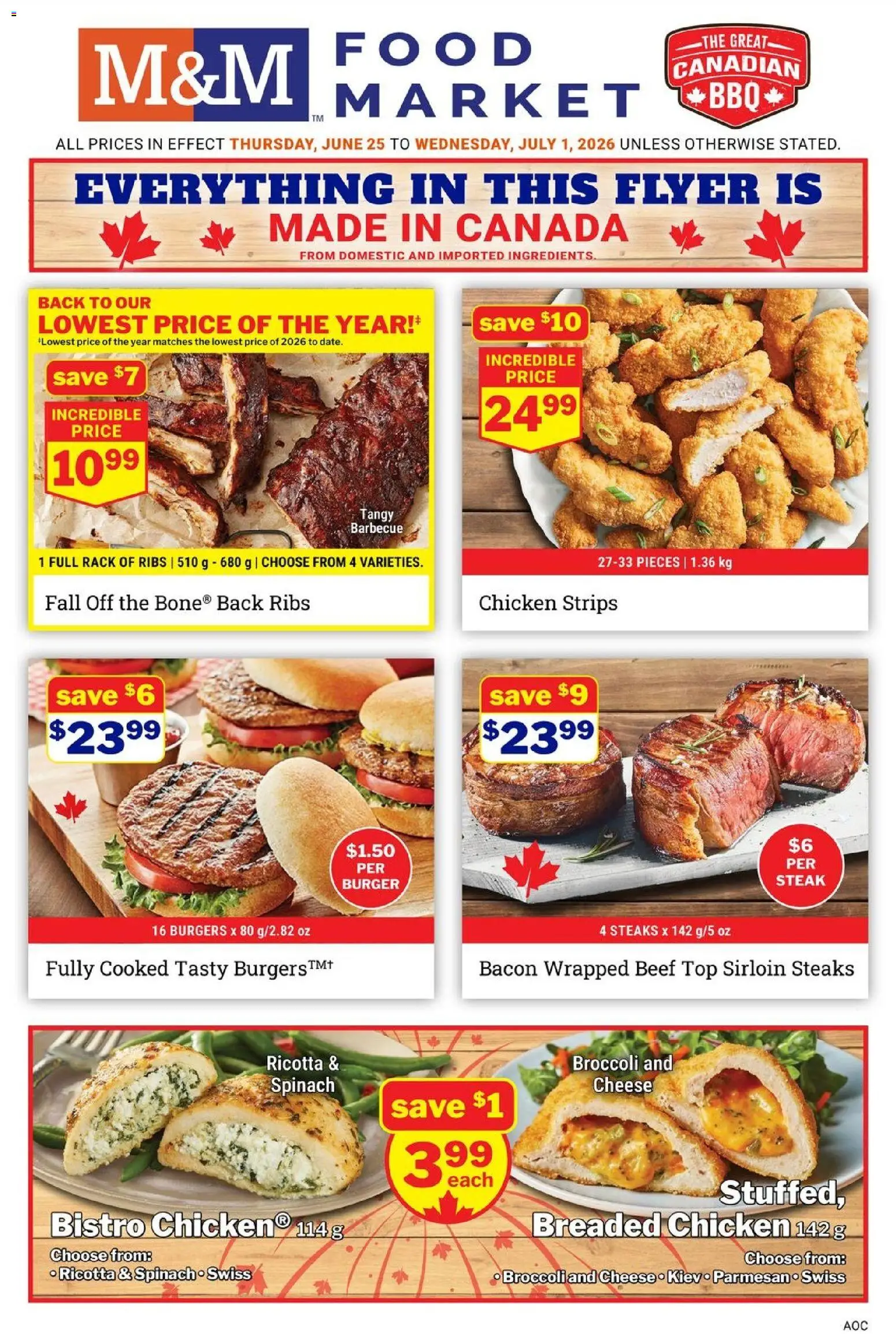 M&M Food Market supermarkets catalogue 