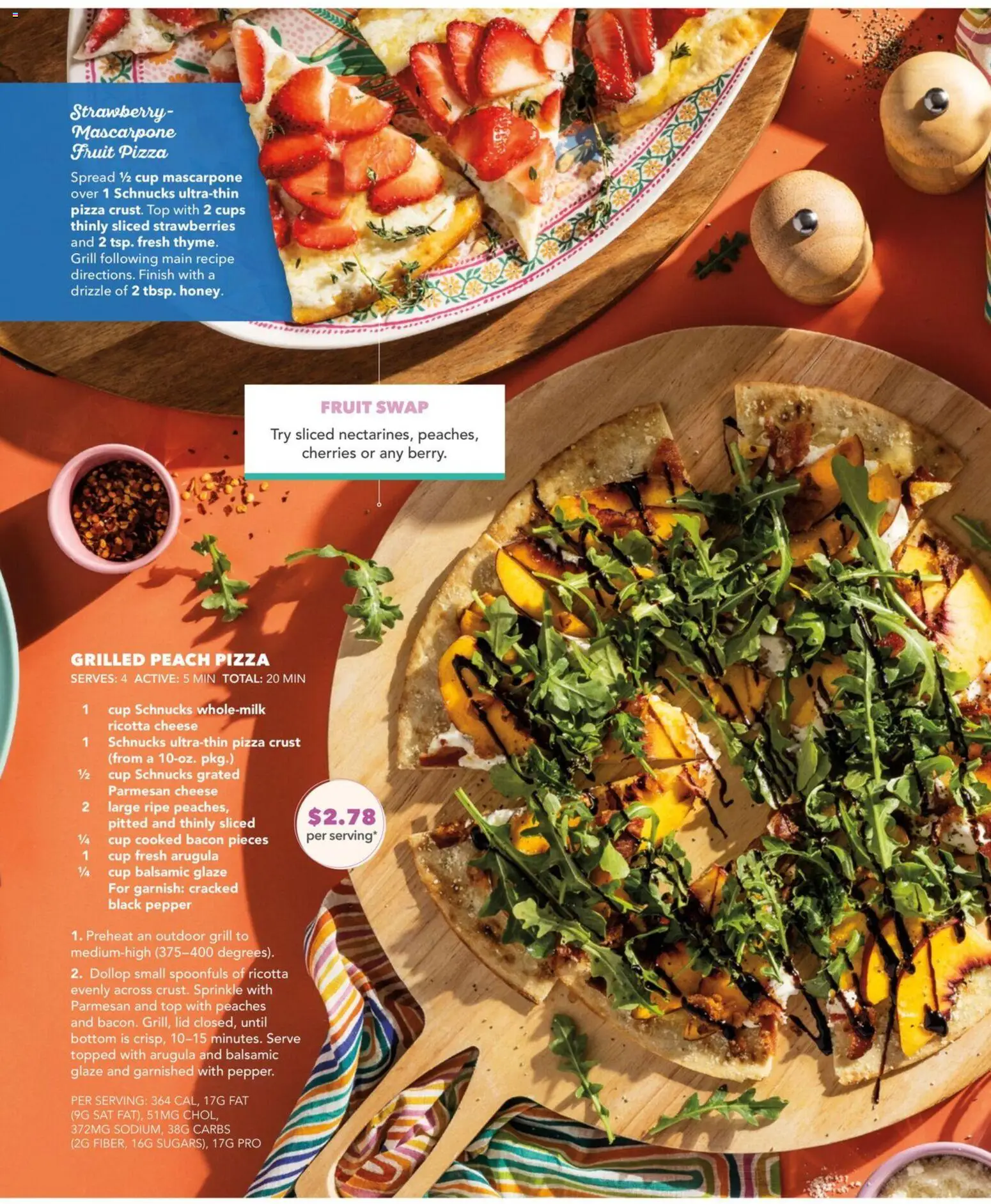 Schnucks Monthly Ad - valid from 01.05.2026 | Page: 24 | Products: Cherries, Peaches, Strawberries, Grill