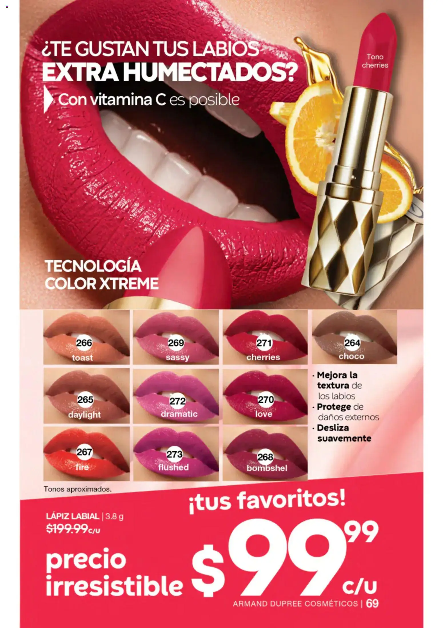 Nuevas ofertas de Fuller válidas en toda la República Mexicana desde el 22/07/2026. ¡Encuentra las mejores ofertas en Fuller campaña 8 2026! | Página: 59 | Productos: Lápiz labial