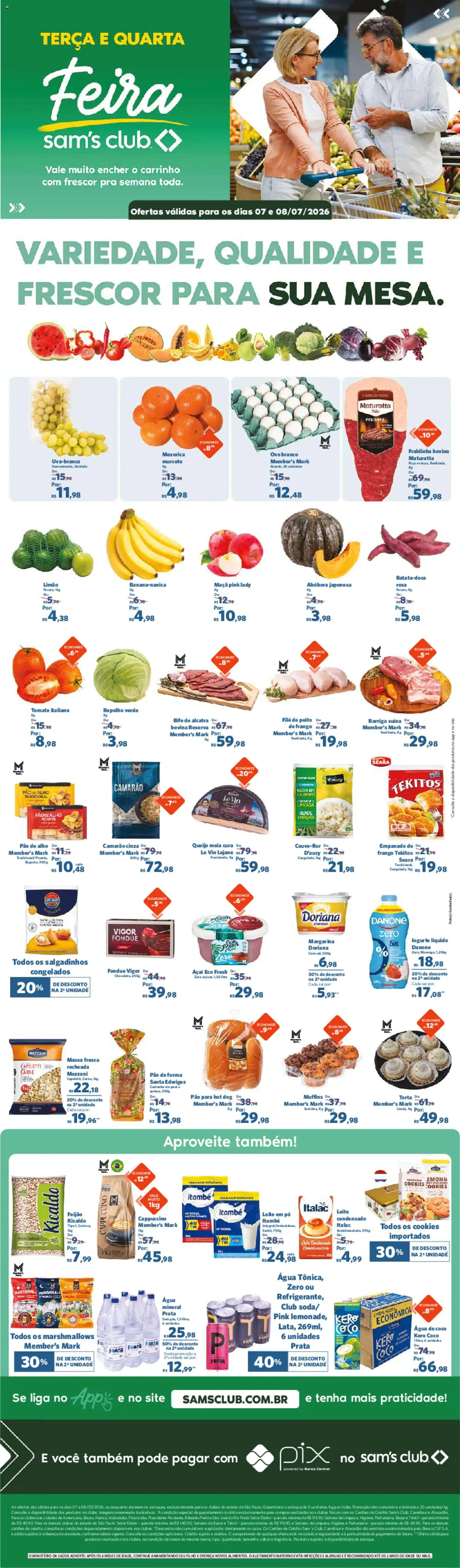 Sam's Club Folheto - válido de 07/07/2026 | Página: 1