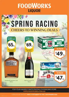 Preview of Foodworks catalogue Liquor VIC - valid from 21/10/2026