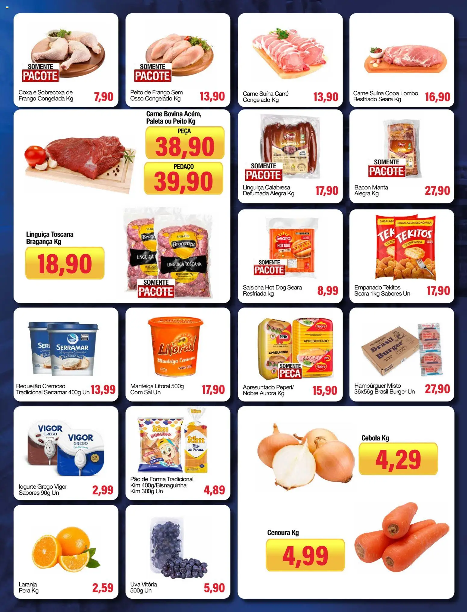 Spani Atacadista Folheto - válido de 11/08/2026 | Página: 2 | Produtos: Linguiça, Pão, Carne, Bacon