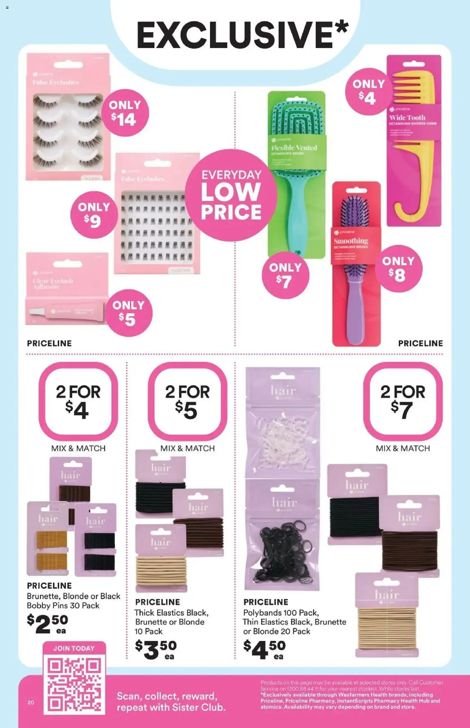 Priceline Pharmacy catalogue - valid from 20.05.2026 | Page: 20 | Products: Shower, Brush