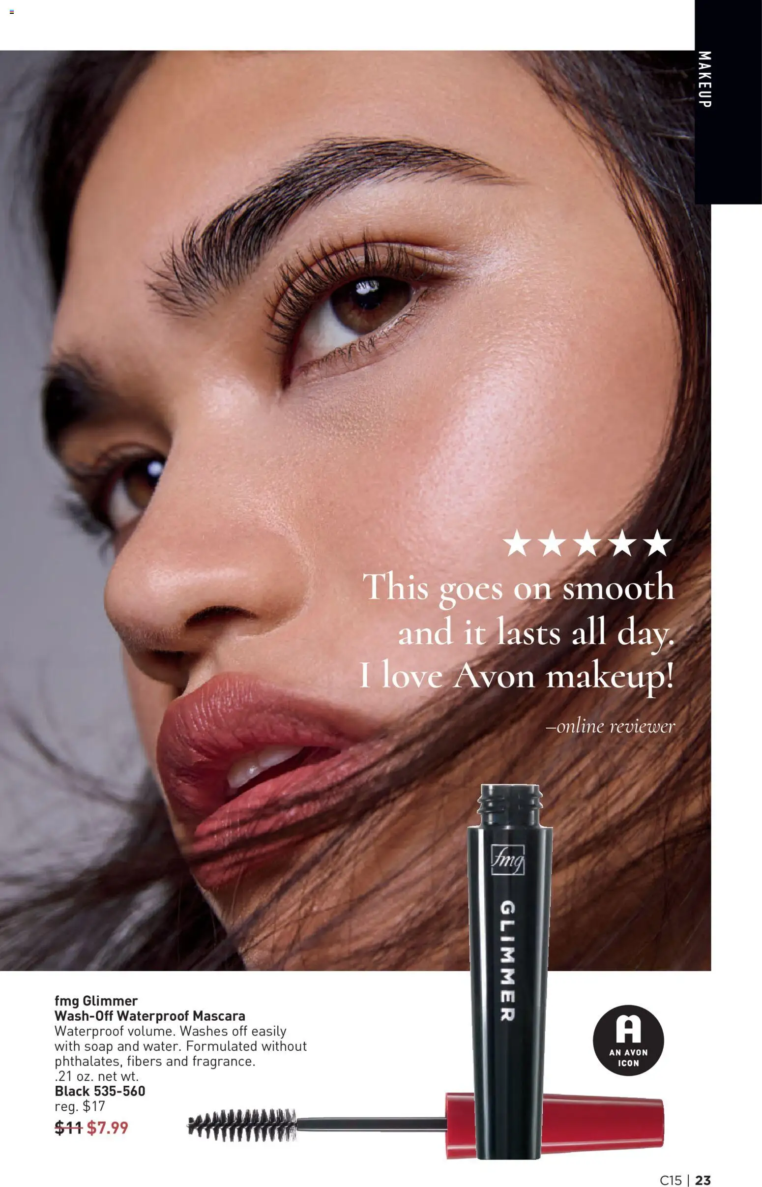 Avon Brochure - valid from 07/15/2026 | Page: 23 | Products: Mascara, Soap