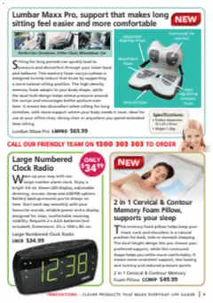 Preview of Innovations Winter Warmers - valid from 20.05.2026 | Page: 9 | Products: Contour, Clock, Radio, Pillow