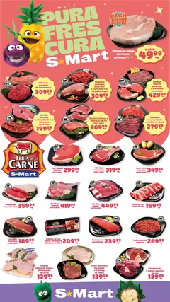 Vista previa de S-Mart folleto Ofertas de feria Nuevo Laredo , nuevo folleto de la tienda, válido en México a partir del 08.05.2026