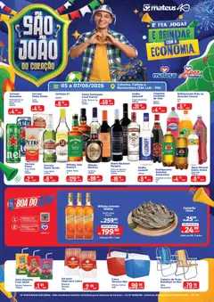 Mateus ofertas Fds Boteco de São João - Pré-Visualização do folheto da loja Mateus, válido de 05.06.2026