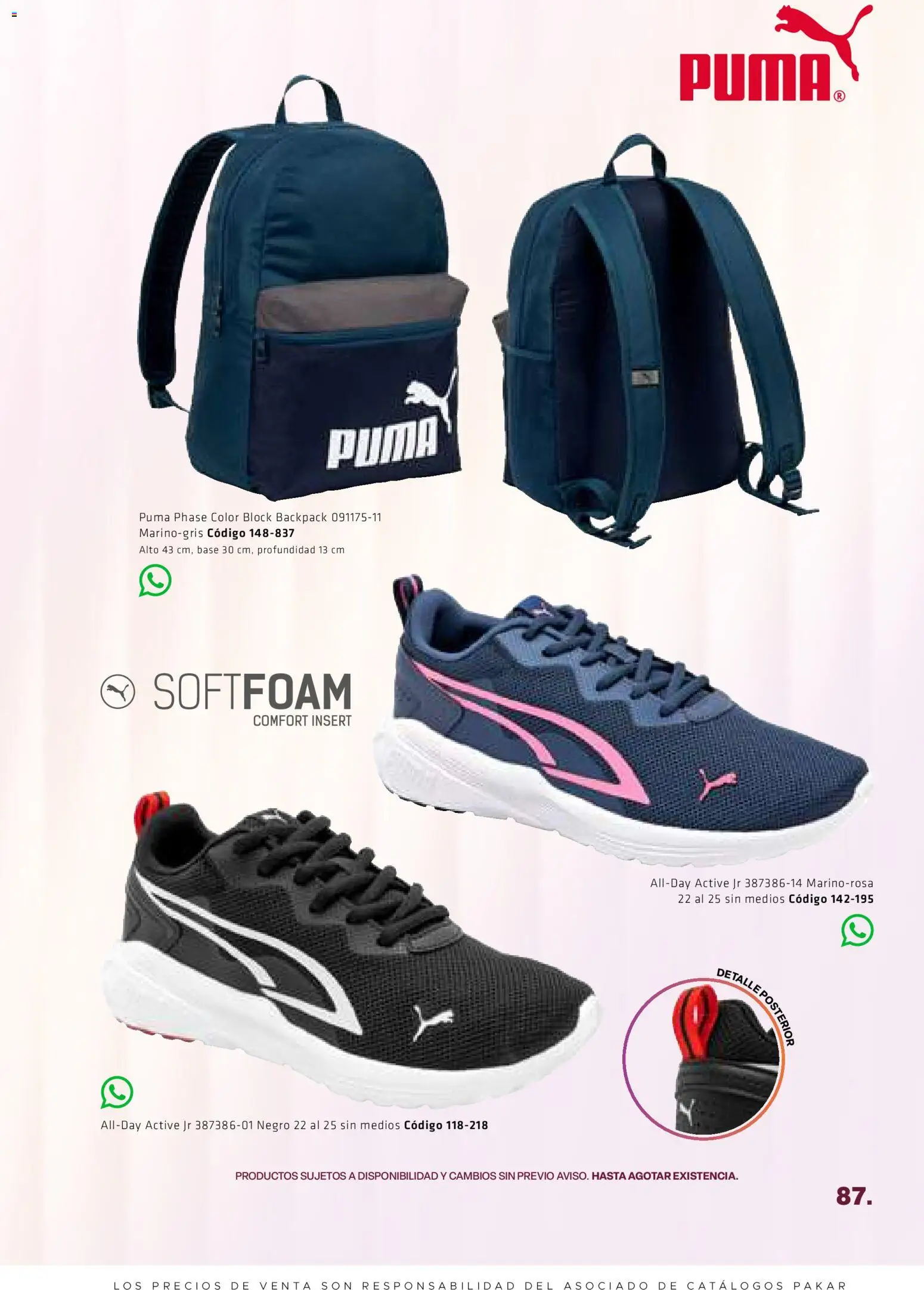 Nuevas ofertas de SC Pakar válidas en toda la República Mexicana desde el 28/08/2026. ¡Encuentra las mejores ofertas en SC Pakar catálogo Otoño! | Página: 87