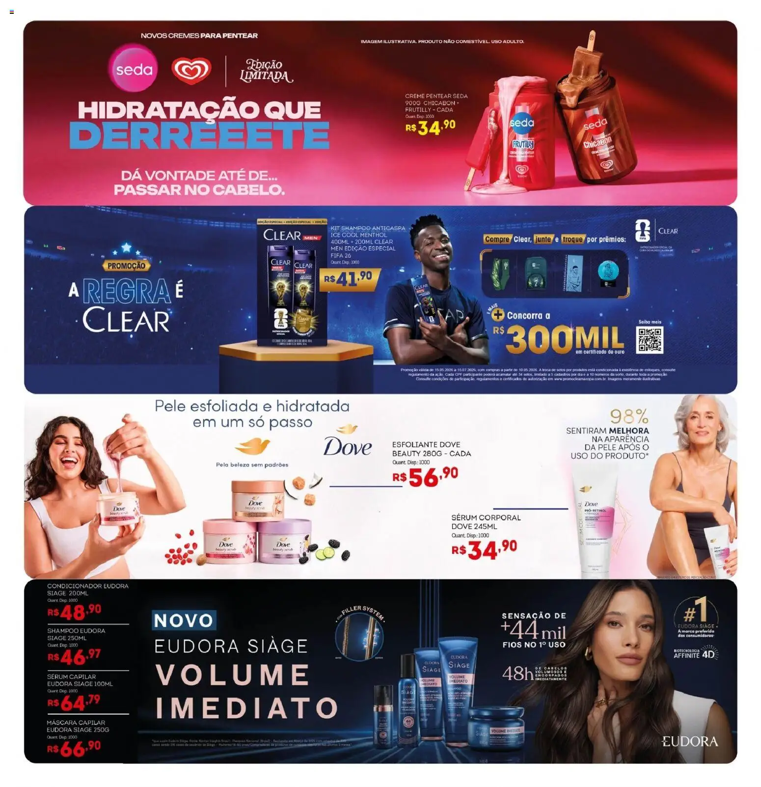 Bistek Supermercados Folheto - válido de 03.06.2026 | Página: 16 | Produtos: Shampoo, Condicionador, Copa, Dove