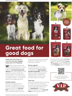 Preview of Bunnings Warehouse - Bunnings Magazine May/June 2026 - valid from 01.05.2026 | Page: 52 | Products: Beef, Dog food, Biscuits, Vegetables