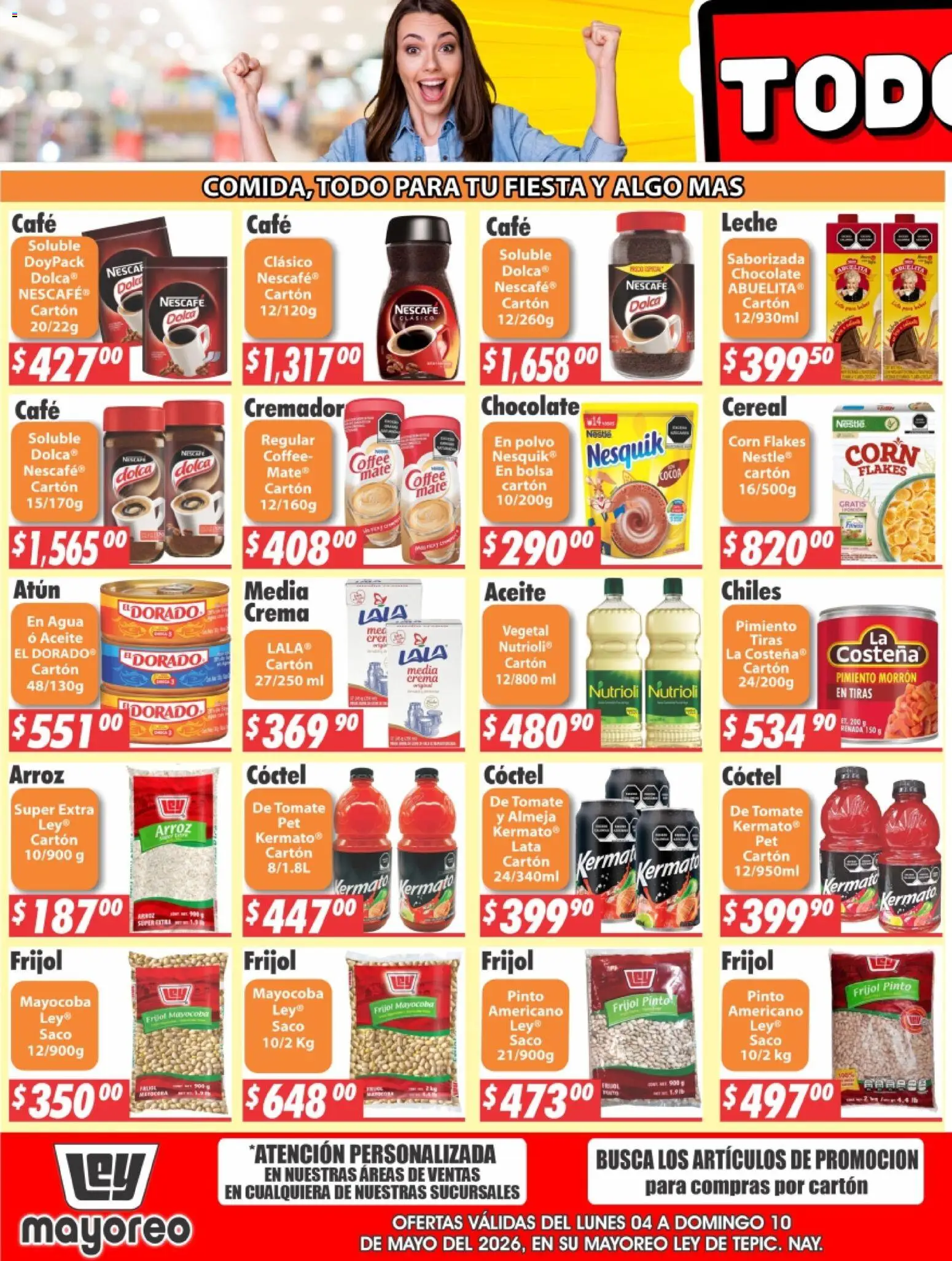 Nuevas ofertas de Casa Ley válidas en toda la República Mexicana desde el 04.05.2026. ¡Encuentra las mejores ofertas en Casa Ley folleto Tepic! | Página: 5