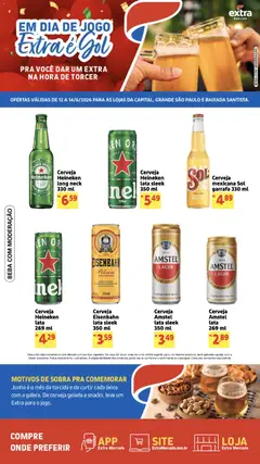 Extra ofertas de Mercado Viral Gol - Pré-Visualização do folheto da loja Extra, válido de 12.06.2026