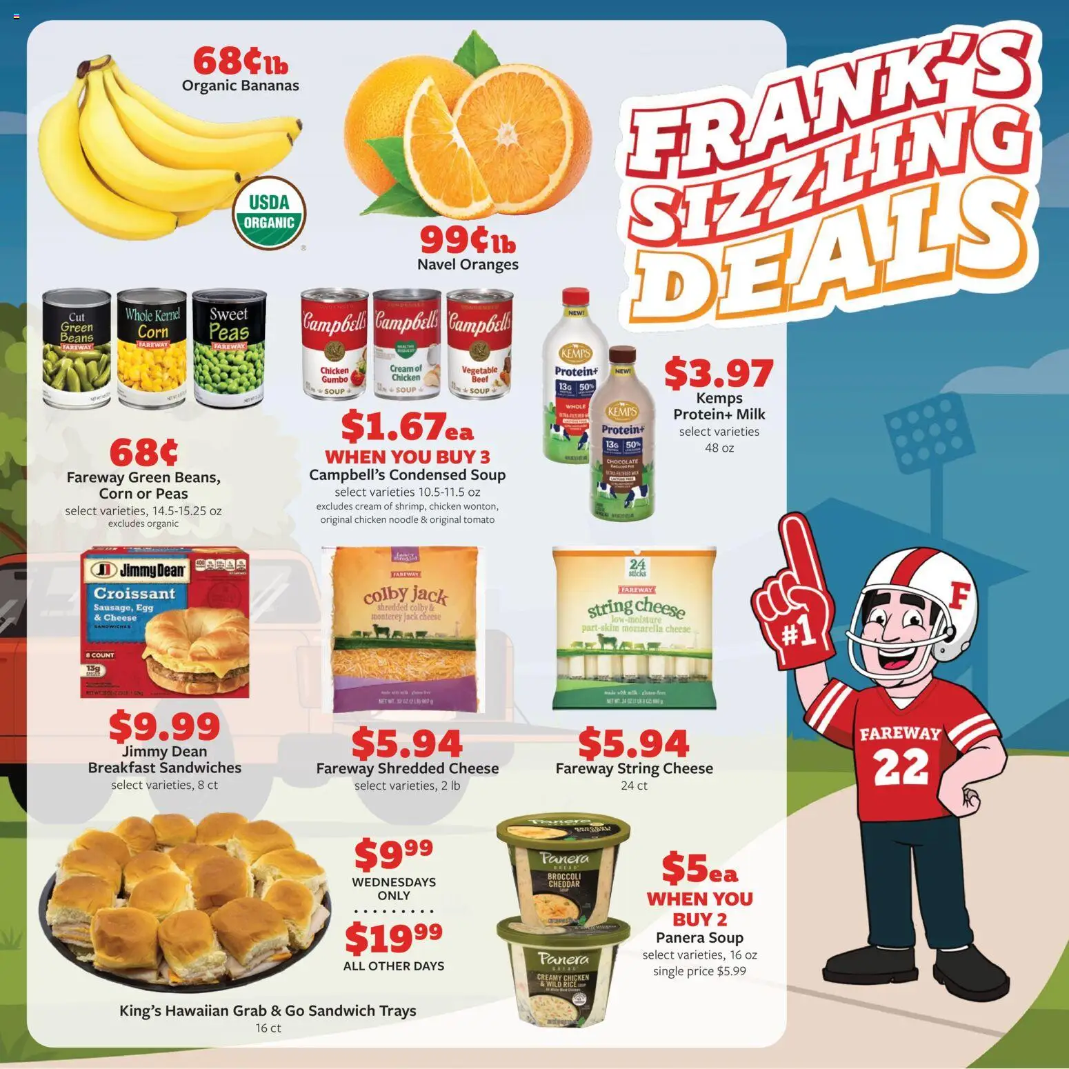 Fareway Weekly Ad - valid from 09/07/2026 | Page: 11 | Products: Croissant, Chocolate, Tomato, Beans
