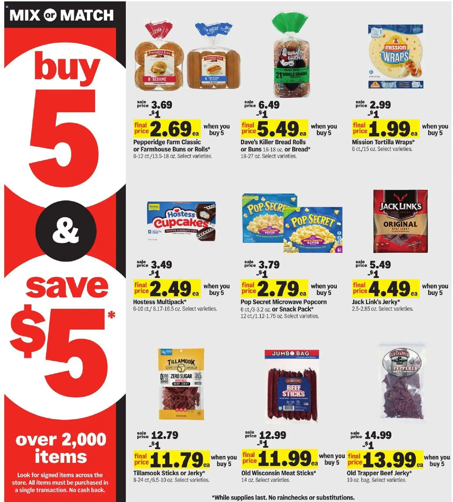 Meijer Weekly Ad - MI - valid from 06/24/2026 | Page: 11 | Products: Butter, Beef, Sugar, Bag