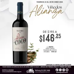 Vista previa de Bodegas Alianza catálogo Viñedos Alianza, nuevo folleto de la tienda, válido en México a partir del 22/06/2026