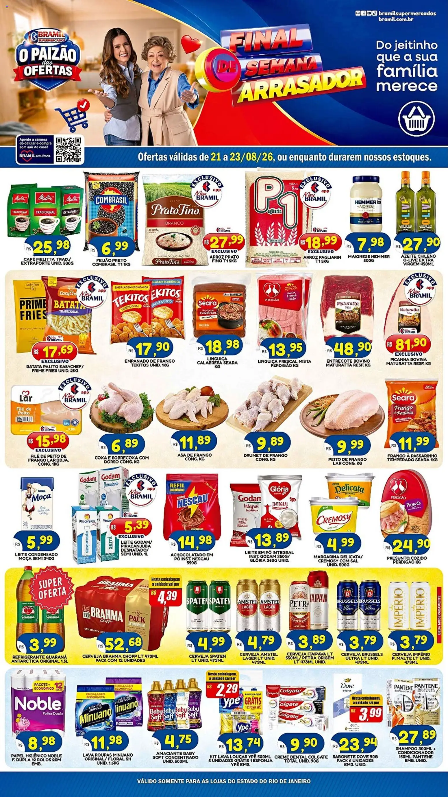 Bramil Supermercados Folheto - válido de 21/08/2026 | Página: 1