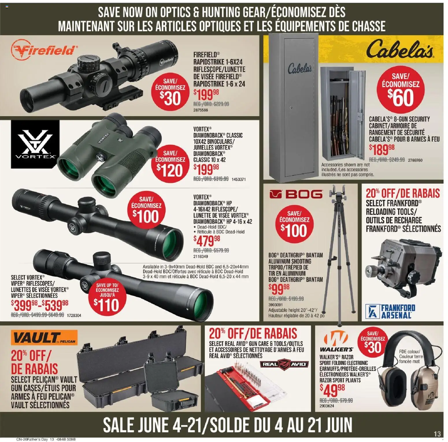 Cabelas flyer valid from 04.06.2026 | Page: 13
