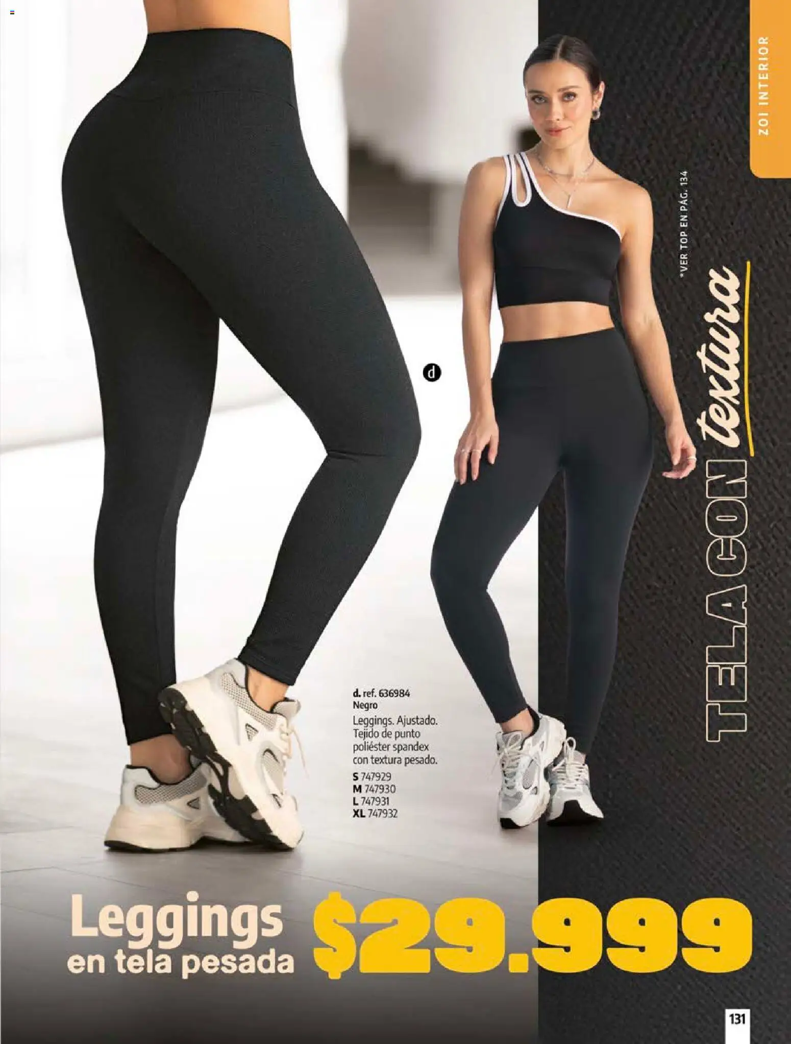 Pacifika revista - valida desde el 18/09/2026 | Página: 131 | Productos: Leggings, Top