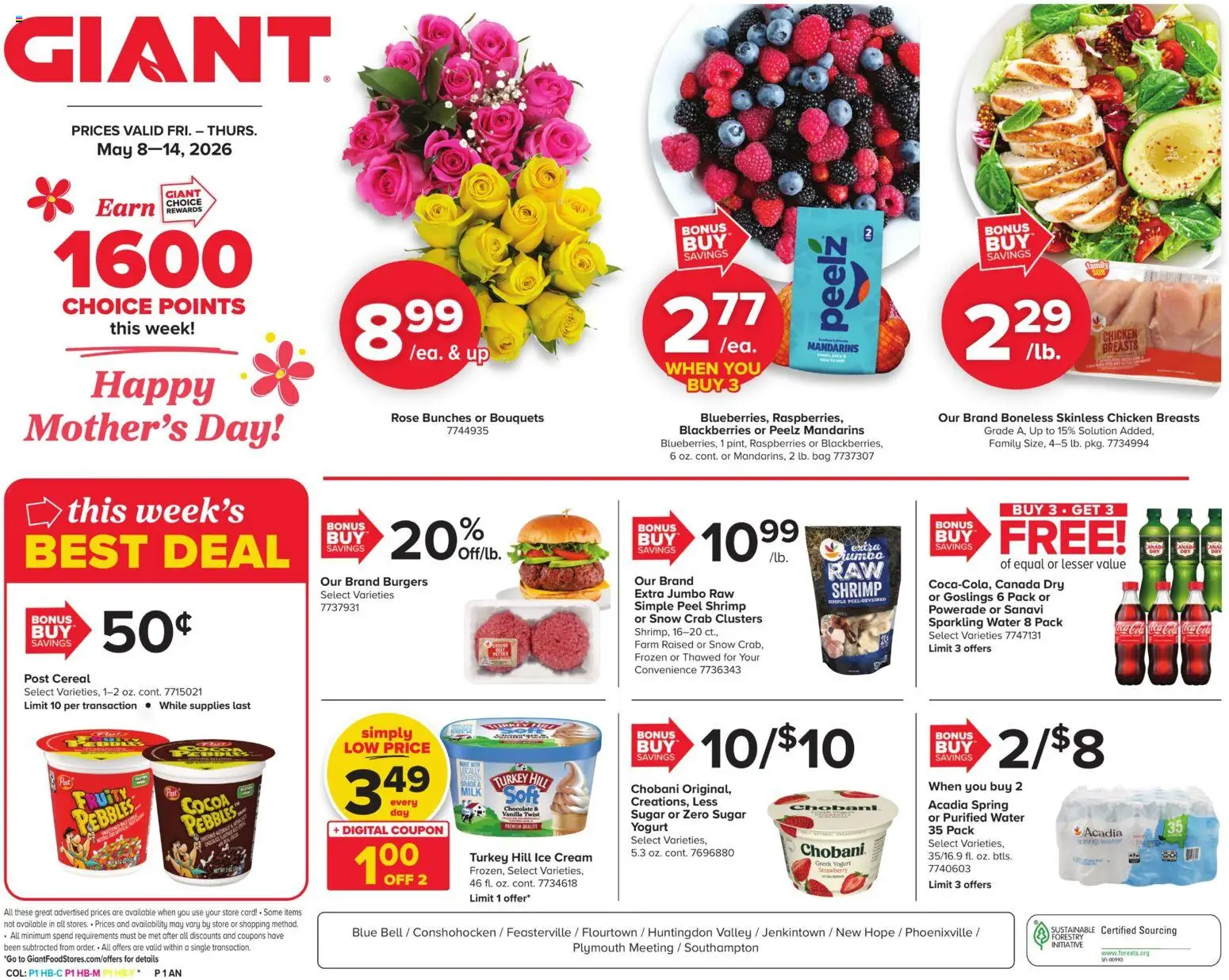 Giant Weekly Ad - valid from 08.05.2026 | Page: 1