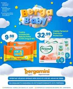 Supermercado Bergamini ofertas Bebê - Pré-Visualização do folheto da loja Supermercado Bergamini, válido de 01/07/2026 | Página: 3