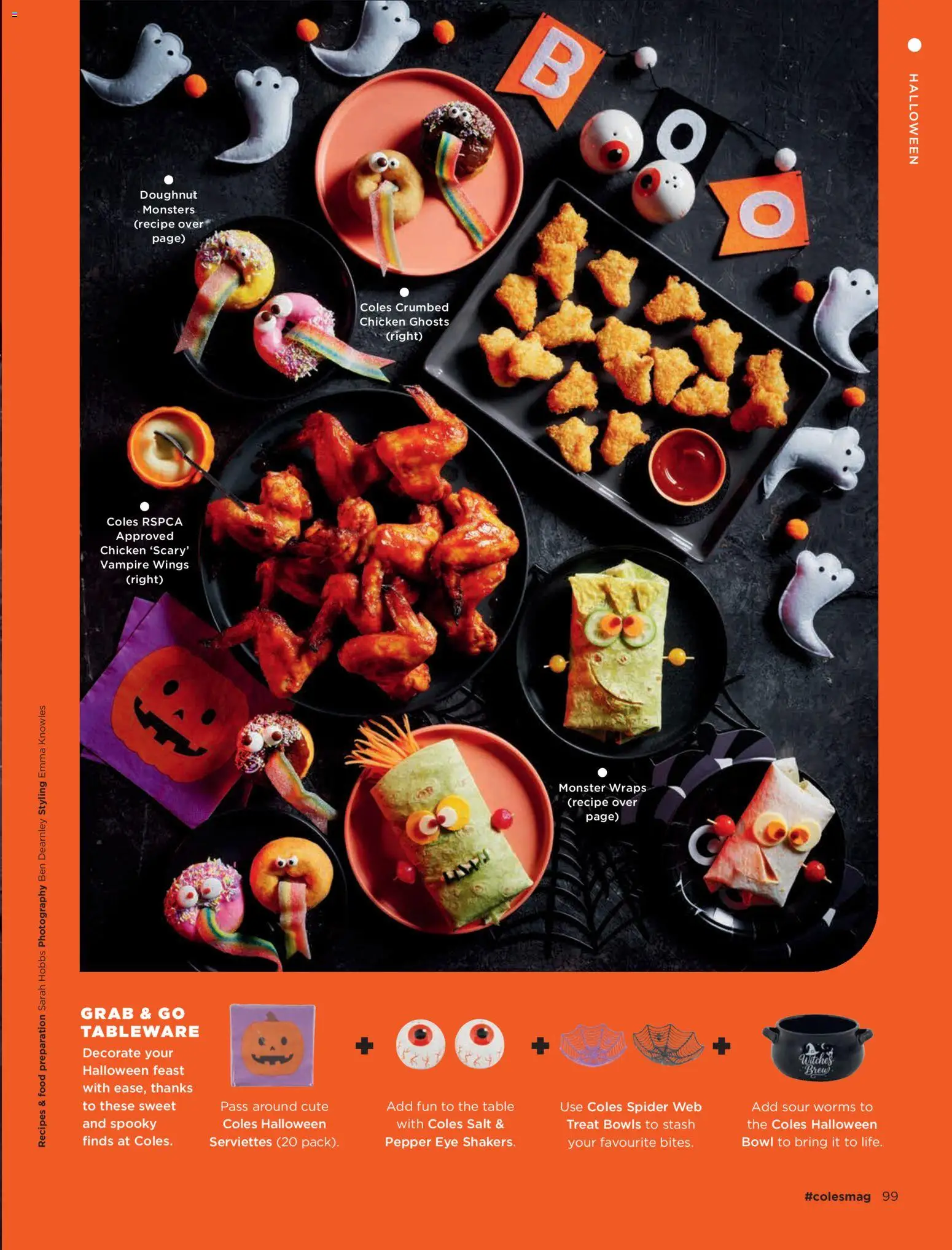 Coles catalogue - valid from 01/10/2026 | Page: 99 | Products: Cucumber, Chicken wings, Salt, Pepper