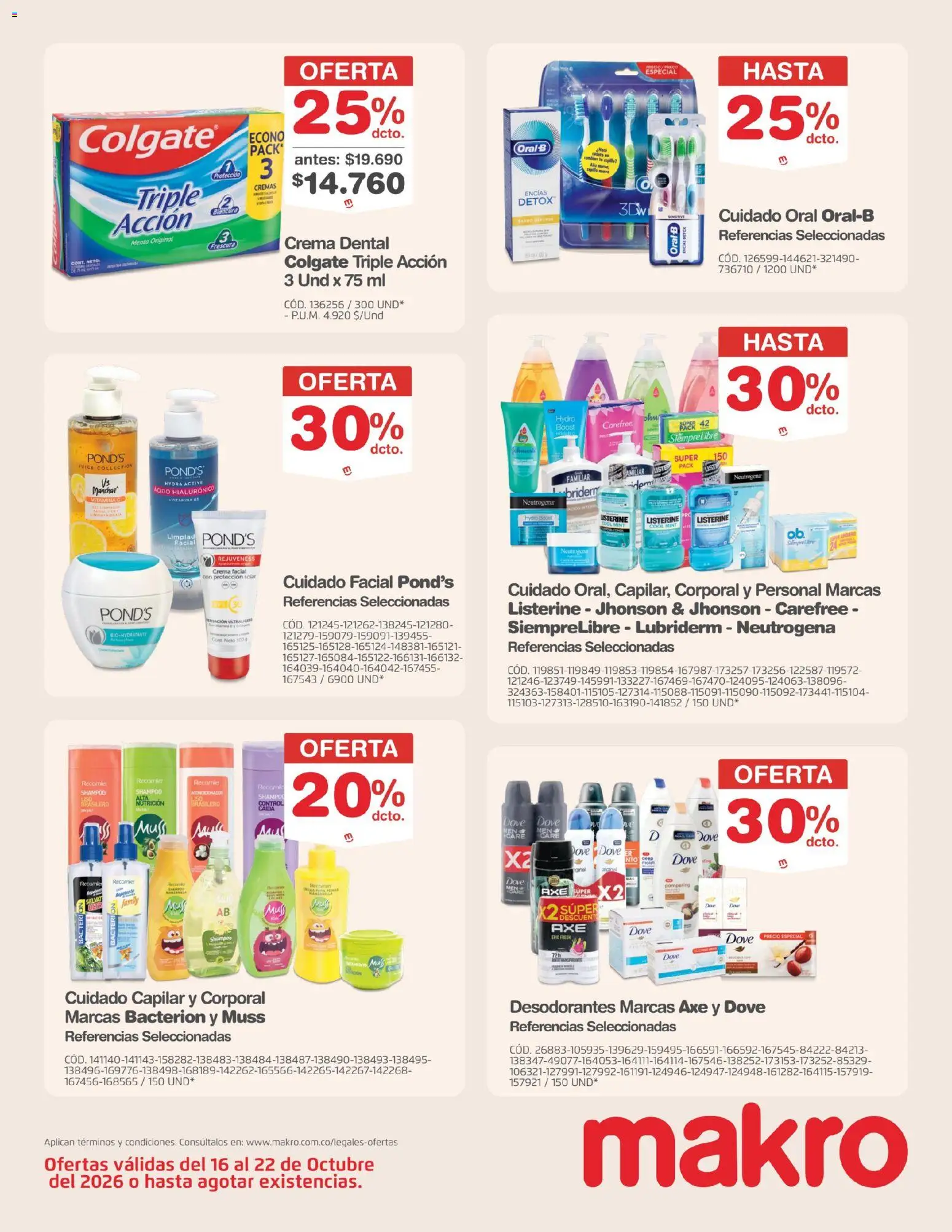 Makro revista - valida desde el 16/10/2026 | Página: 23