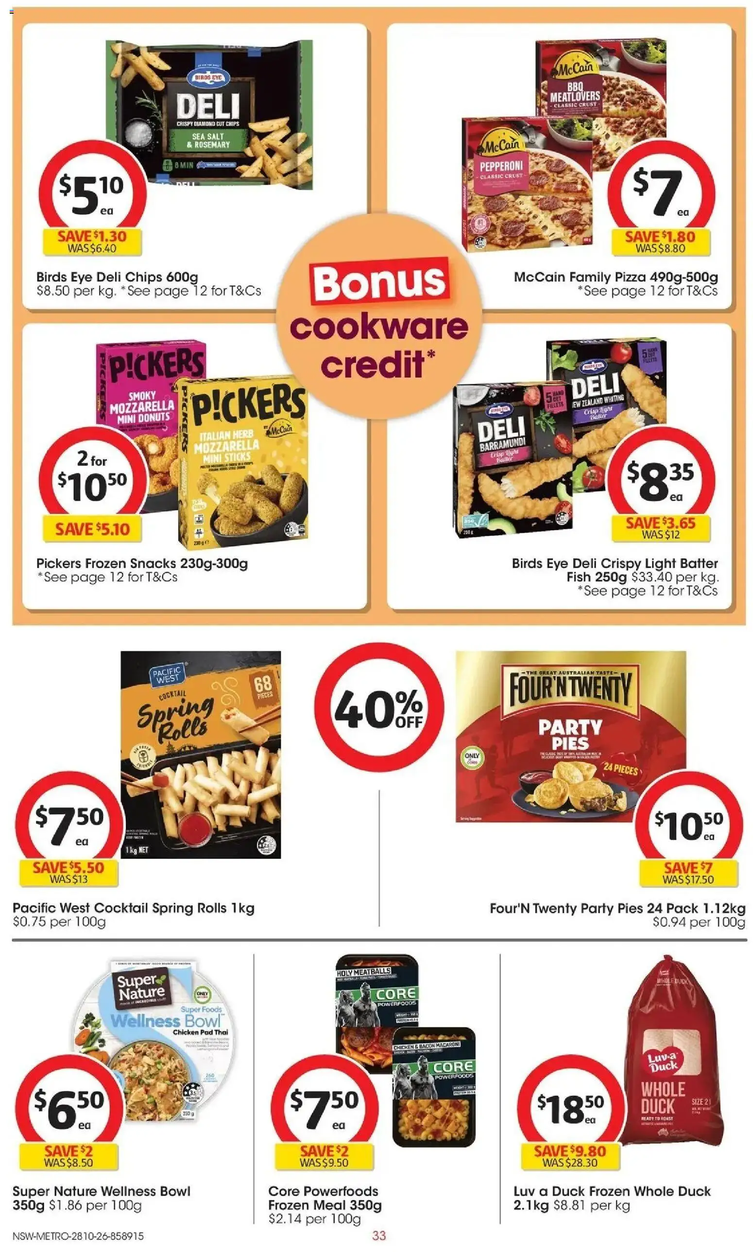 Coles catalogue - valid from 28/10/2026 | Page: 33